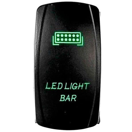 Another angle of LED light bar LED rocker switch