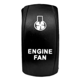 Engine Fan LED Rocker Switch