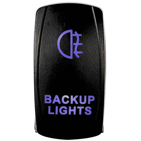 Backup lights LED rocker switch