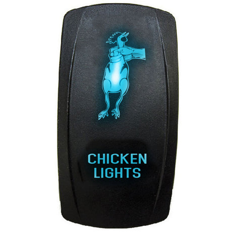 Chicken lights LED rocker switch