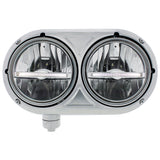 Peterbilt 359 Stainless Classic Dual LED Headlight