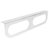 Stainless Steel Double Oval Light Bracket