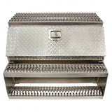 36" Aluminum Step Saddle Box