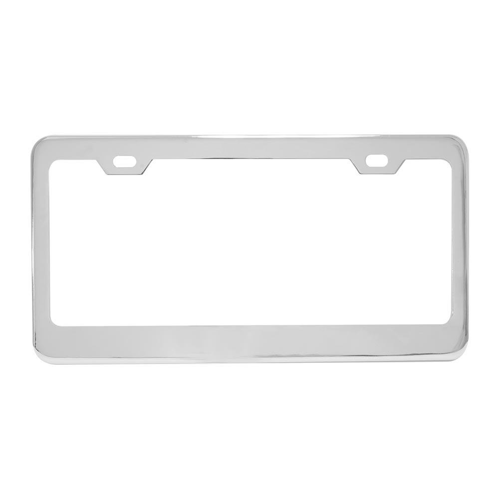 Chrome Steel License Plate Frame