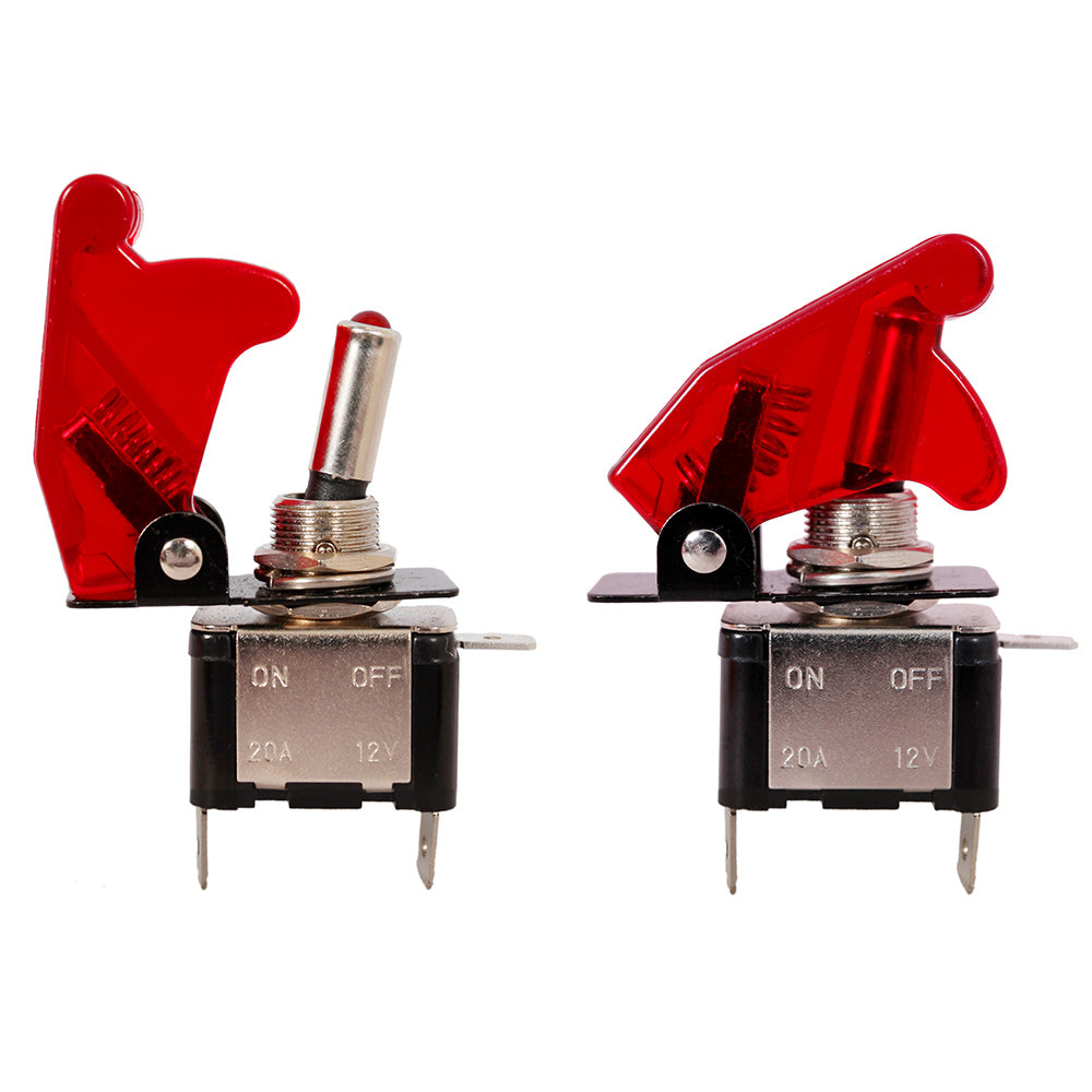 Pilot LED Toggle Switch 3-Pin