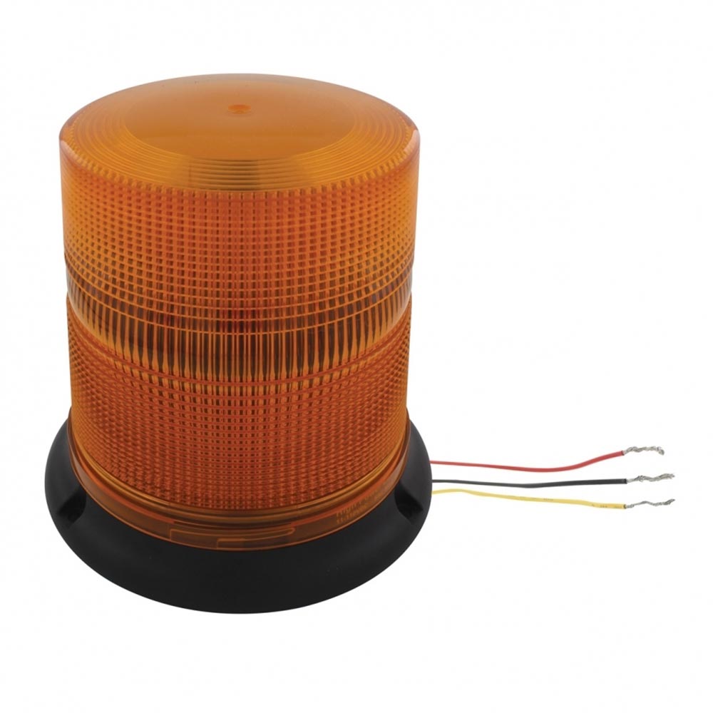 3 High Power LED Beacon Light, Permanent Mount