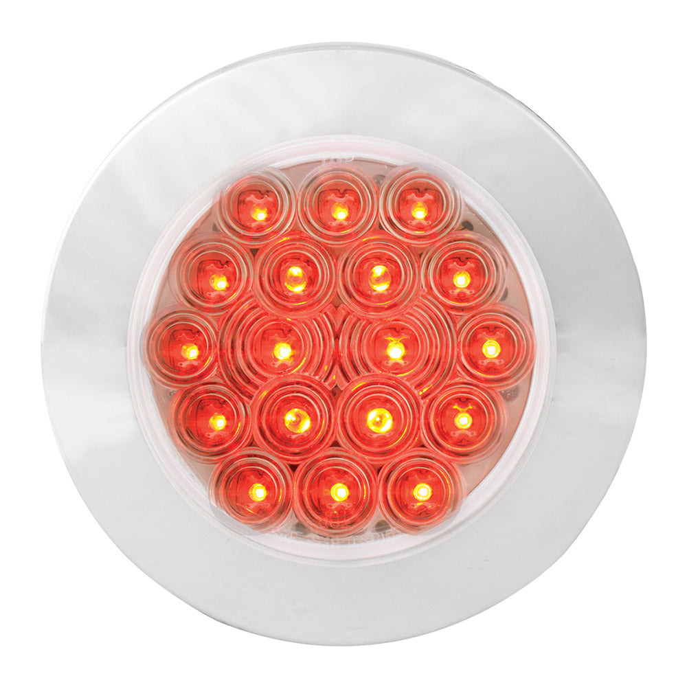 4" Surface Mount LED Light with Twist-On Bezel
