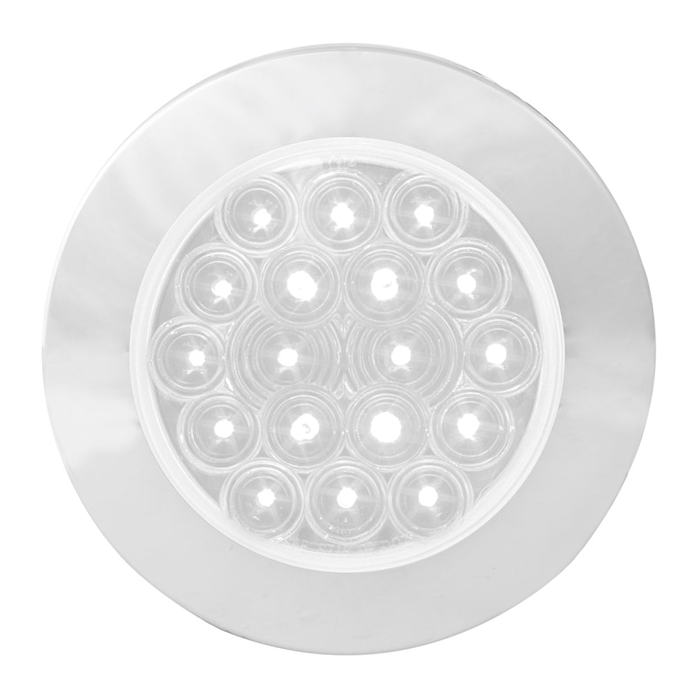 4" Back-Up Surface Mount LED Light with Bezel