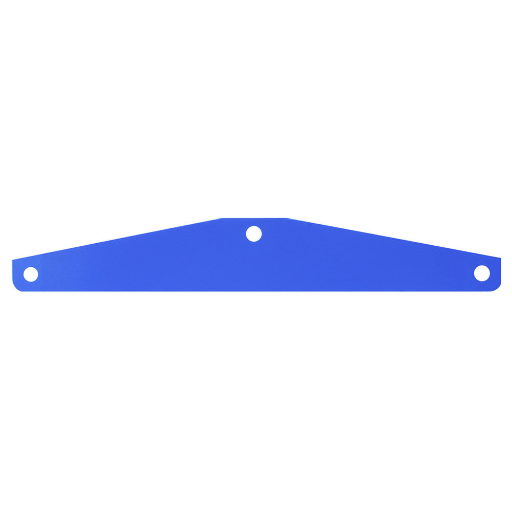 Blue Backing for Mud Flap Weights with Cut-Outs
