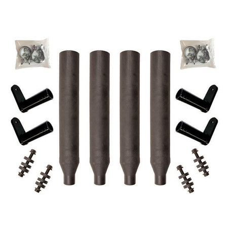 Plastic paddle fender bracket bolt-on kit