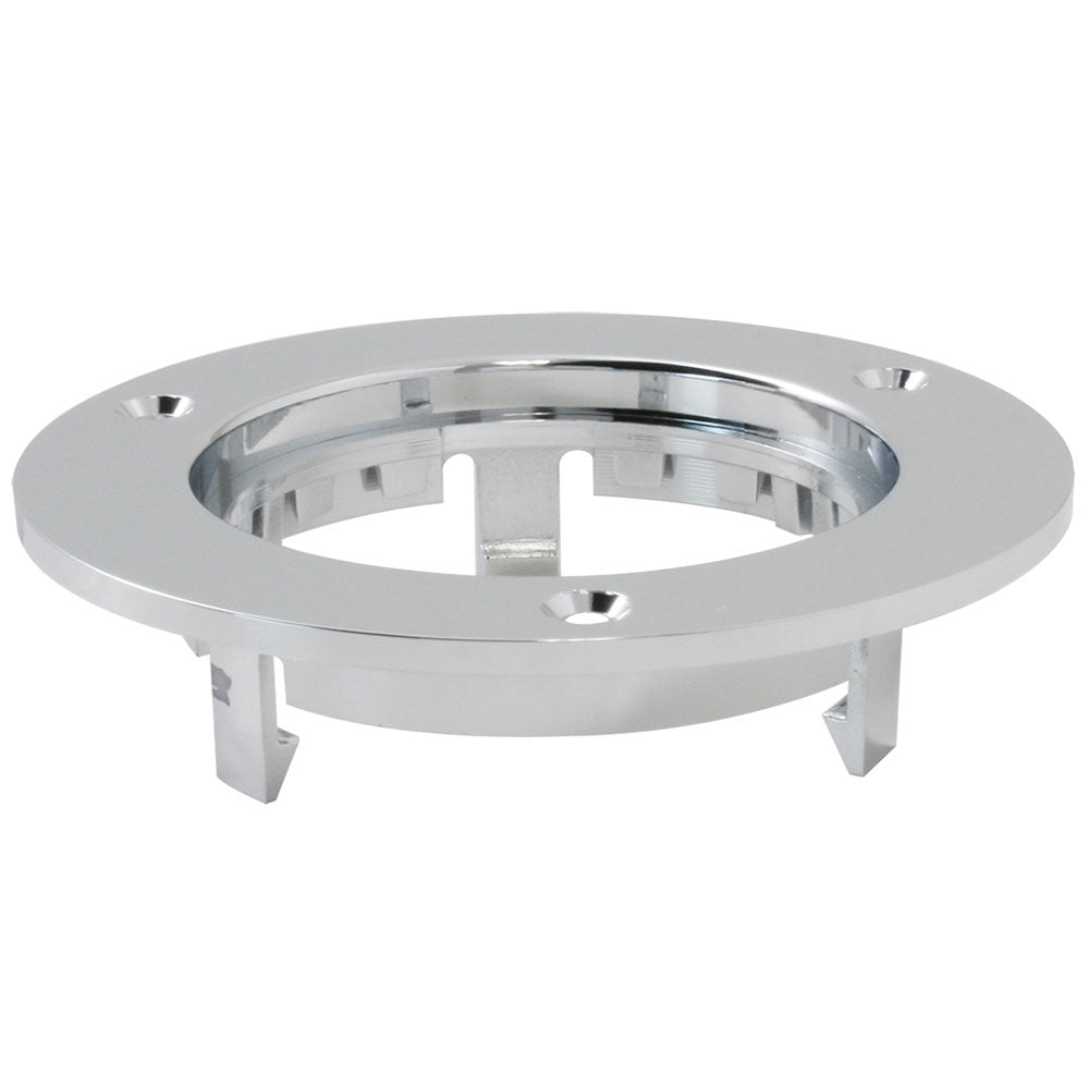 2-1/2" Chrome Plastic Round Flange Mount Rim