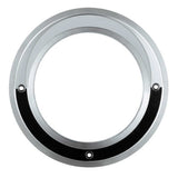 4" Chrome Plastic Light Bezel with Visor and Stainless Steel Screws
