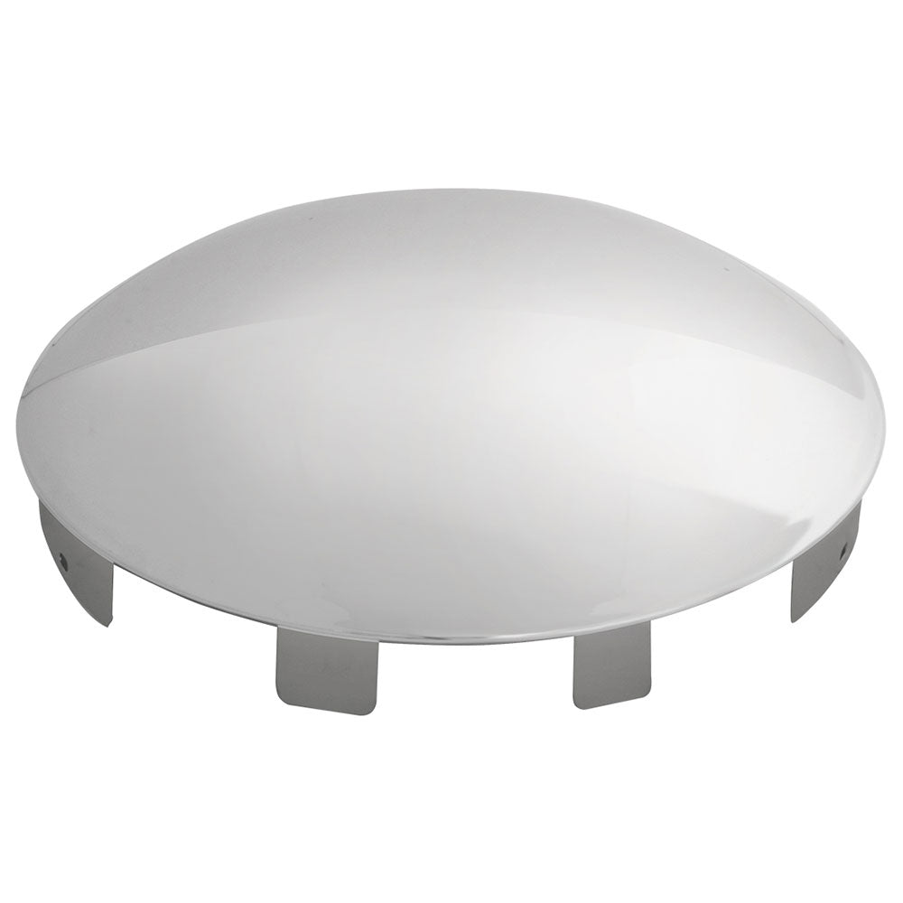 Universal Chrome Dome Front Hubcap 1" Lip