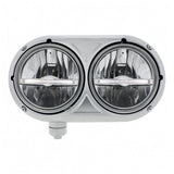 Peterbilt 359 Stainless Classic Dual LED Headlight