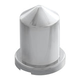 13/16" Chrome Plastic Pointed Top Hat Nut Cover