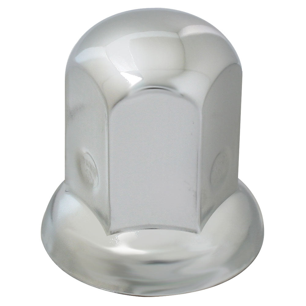 30mm Chrome Steel Standard Nut Cover - Push On
