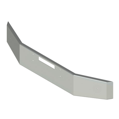 Western Star 4900SA 16" set back tapered bumper, close-up