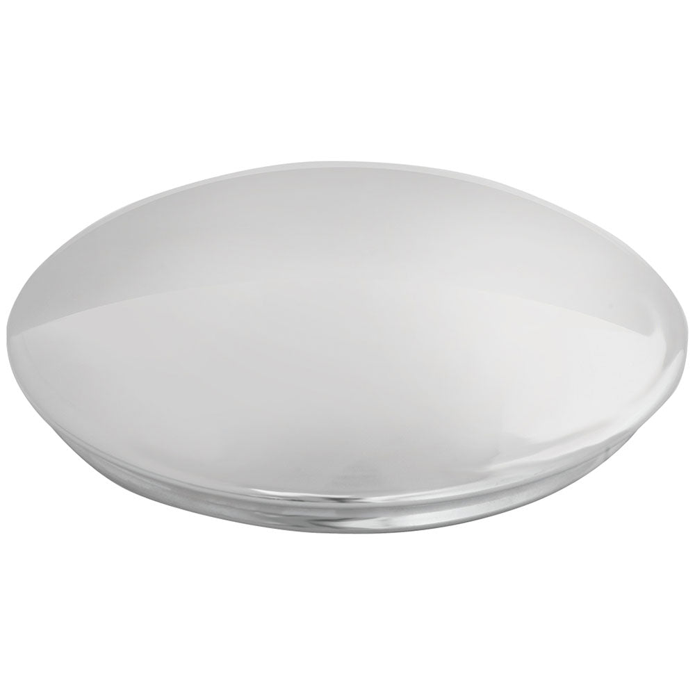 Chrome Rear Hubcap for 8" Center Wheel, 1-3/8"H