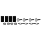 1/4" Chrome Hardware Kit for Top Mud Flap Plates