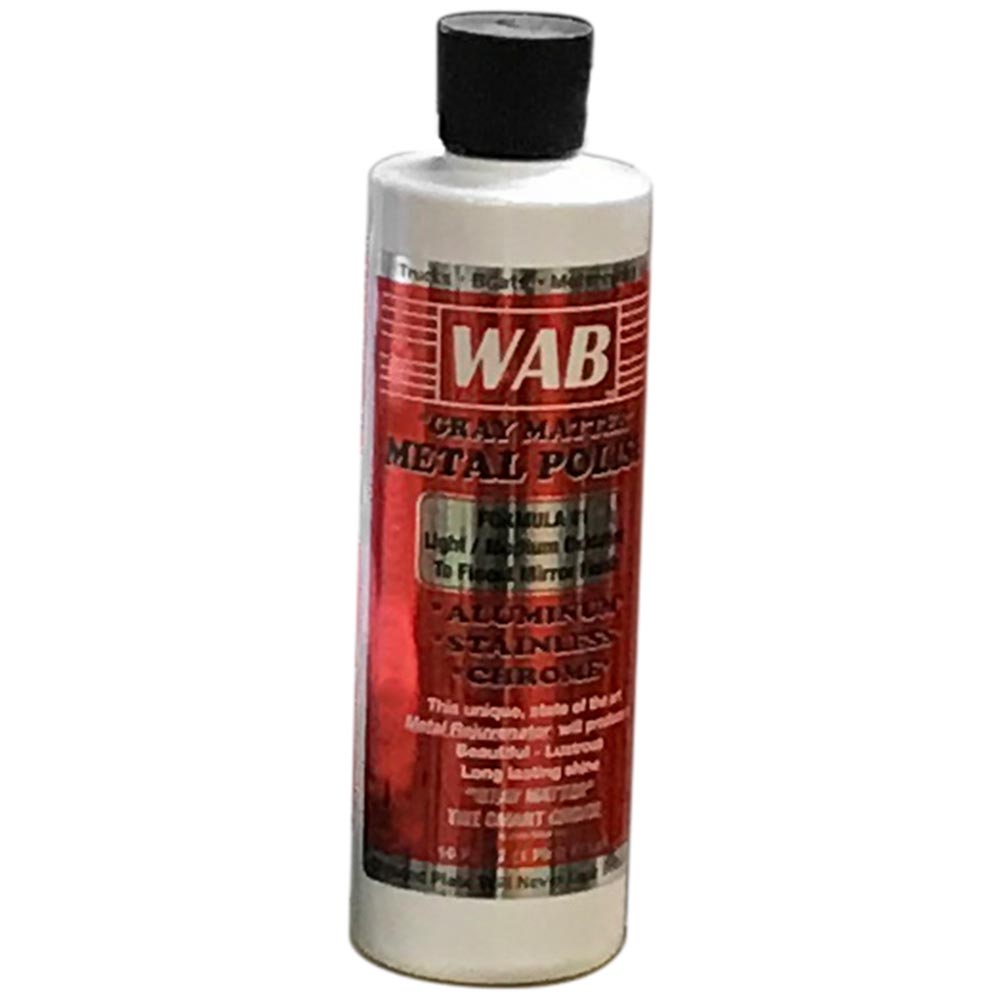WAB Formula 1 Grey Matter Metal Polish 16 oz.
