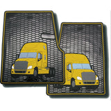 Freightliner Cascadia, Coronado Rubber Floor Mats