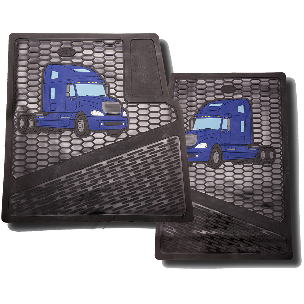 Freightliner Columbia, Century Rubber Floor Mats (PR)