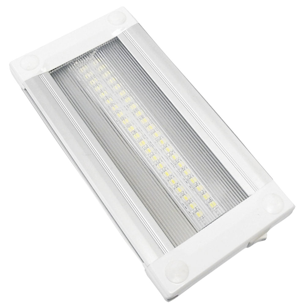 Clear Grooved Rectangle Interior Light