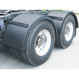 76" Poly Single Axle Fenders and Mounting Kit