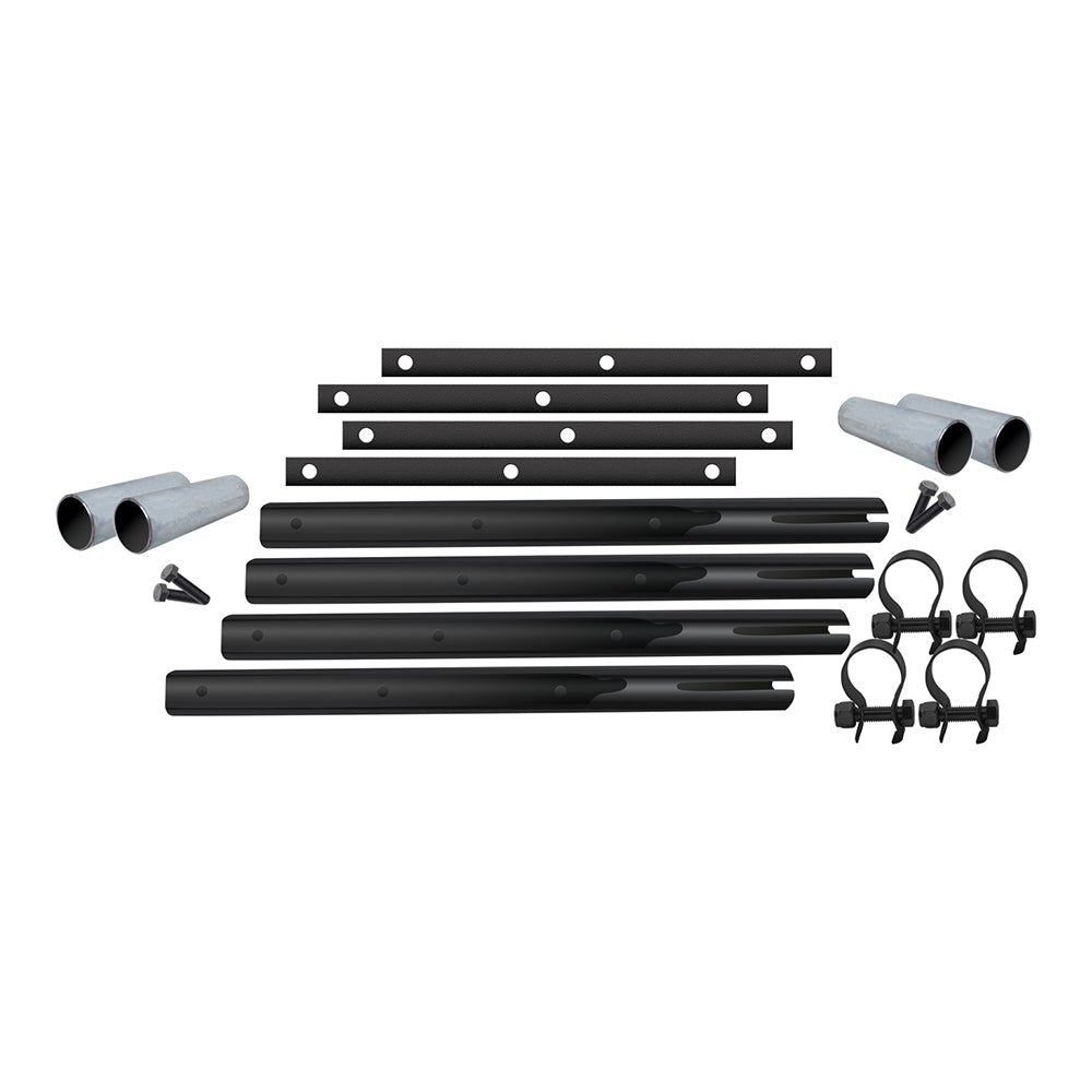 76" Poly Single Axle Fenders and Mounting Kit