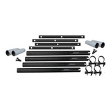 76" Poly Single Axle Fenders and Mounting Kit