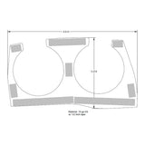 Kenworth Cup Holder Trim