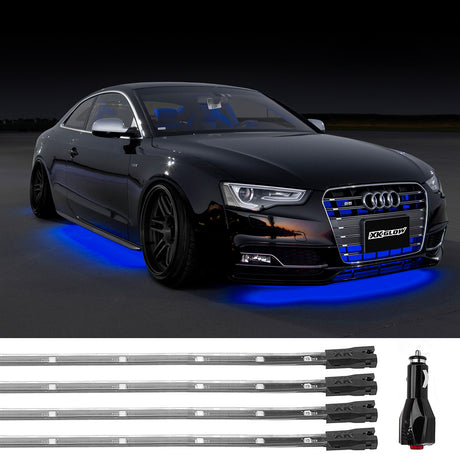 Blue underbody accent light kit