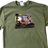 POW MIA Flag T-shirt