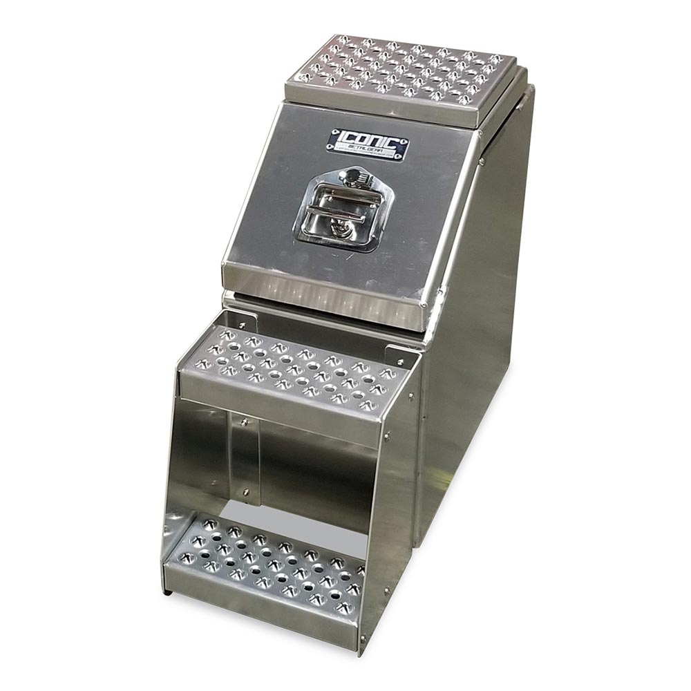 12" Big Mouth Aluminum Step Tool Box