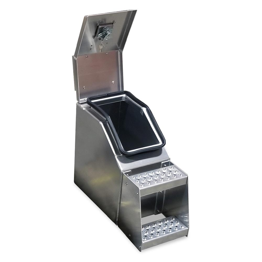 12" Big Mouth Aluminum Step Tool Box