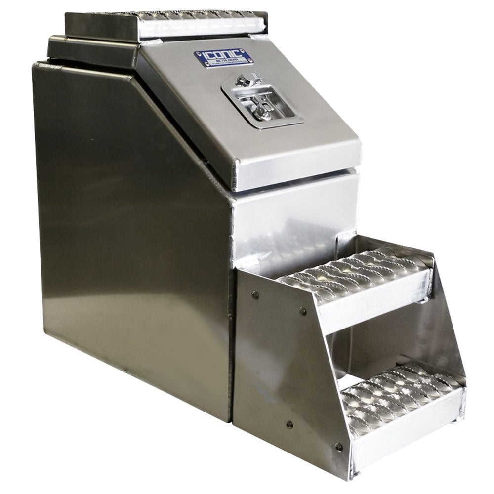 18" Big Mouth Aluminum Step Tool Box