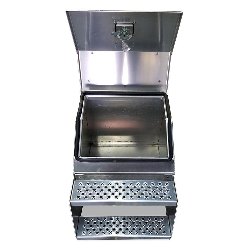 24" Big Mouth Aluminum Step Tool Box