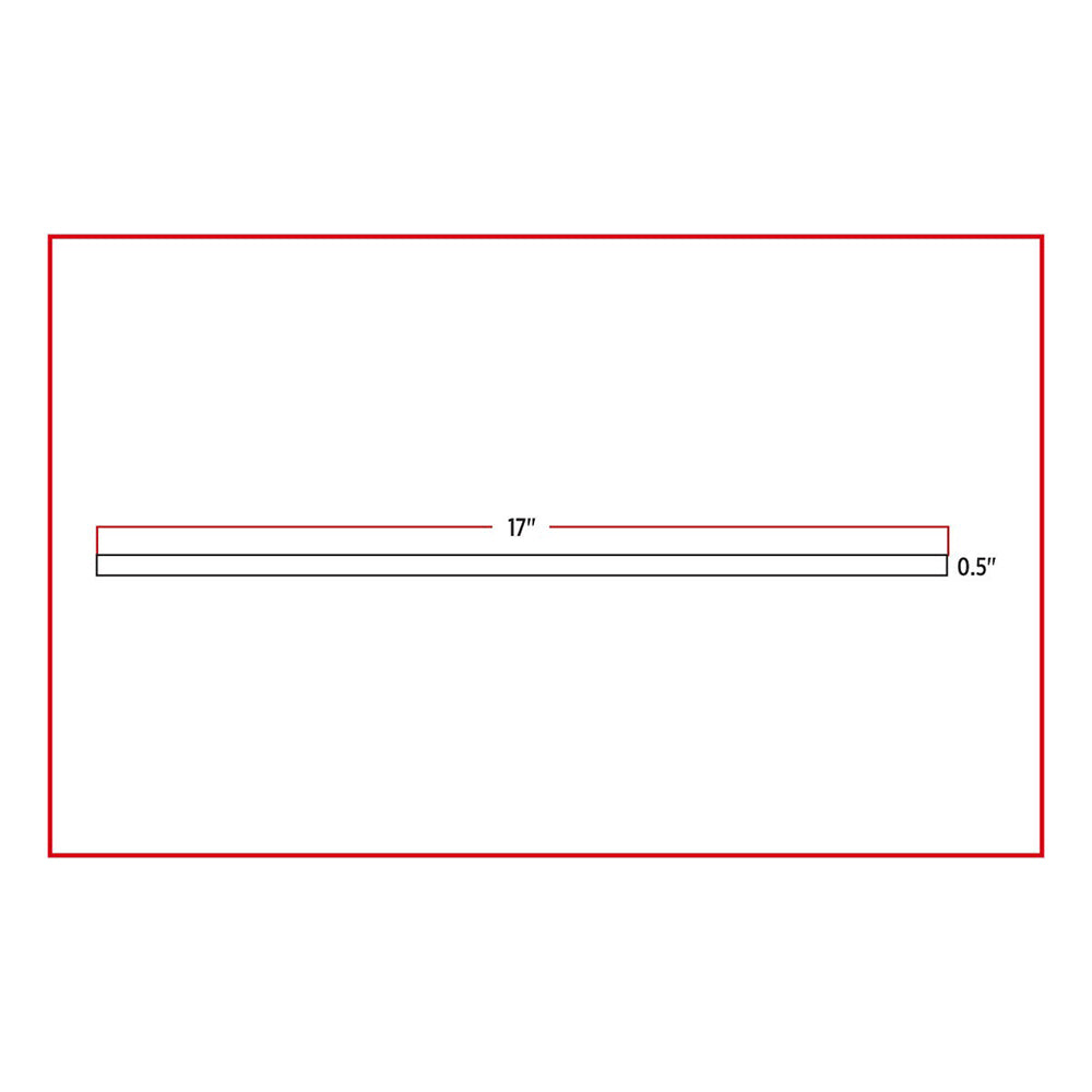 17" Dual Revolution Undermount LED Light Strip