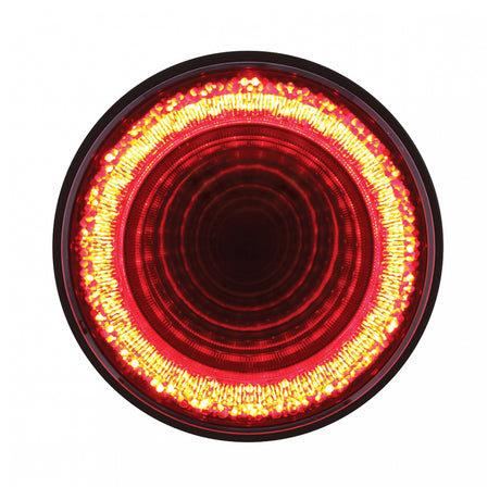 4" Round 24 LED mirage light, close-up