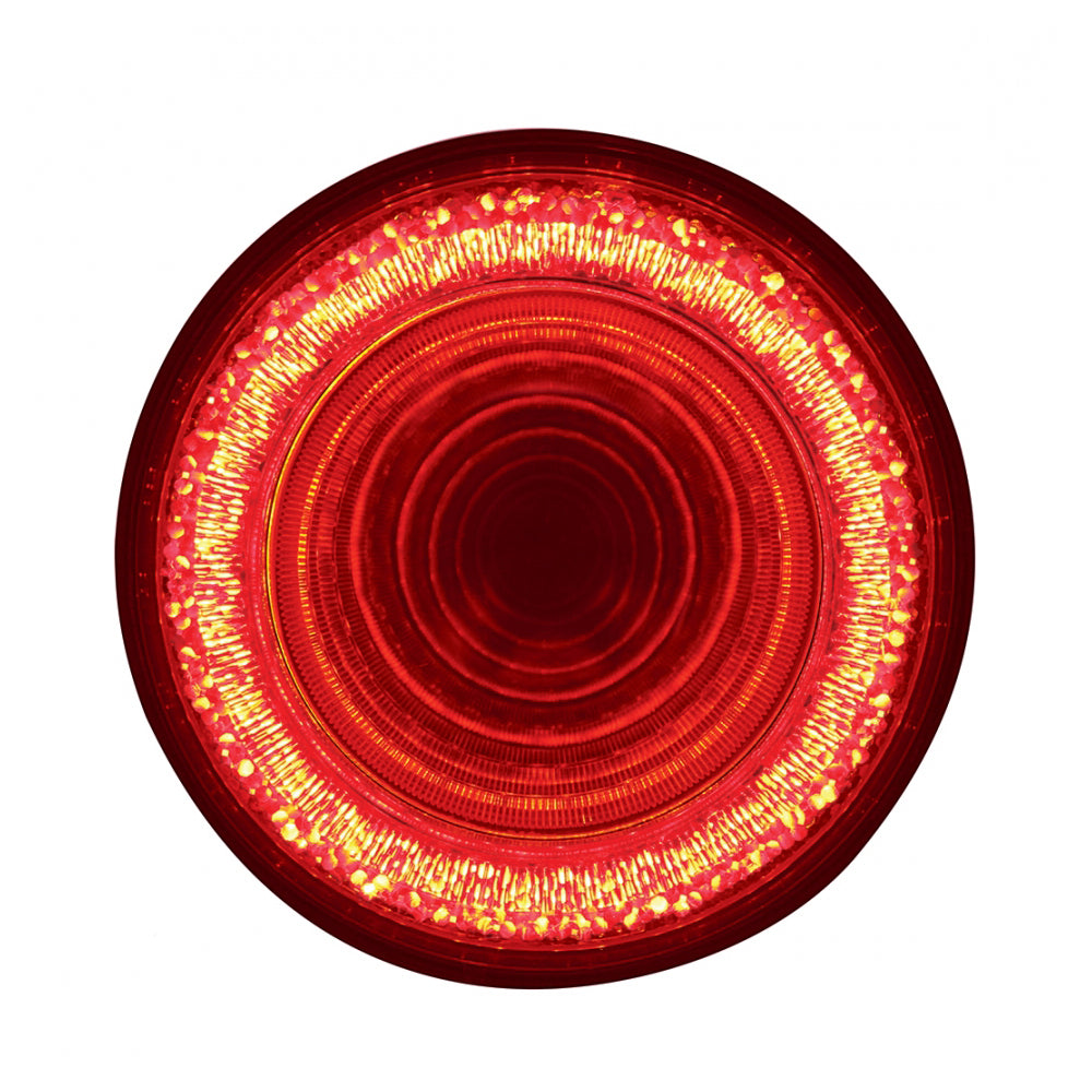 4" Mirage Red/CLR Stop/Tail/Turn LED Light