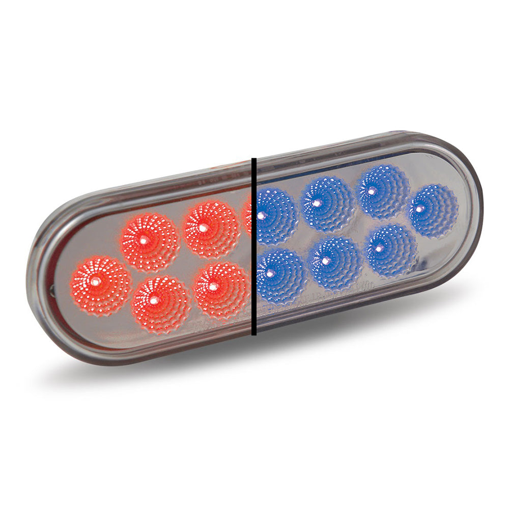 6" Oval Dual Revolution LED Light