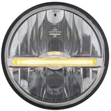 5-3/4" Ultralit 9 LED Headlight with LED Position Light Bar