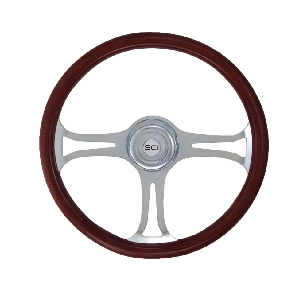 3 Spoke Saper Steering Wheel 18"