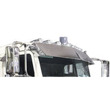 Peterbilt Flat Top 2005+ 14" Blind Mount Drip Rail Visor