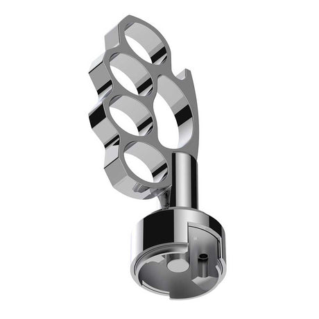 Chrome knuckle 13/15/18 speed shift knob, closer view