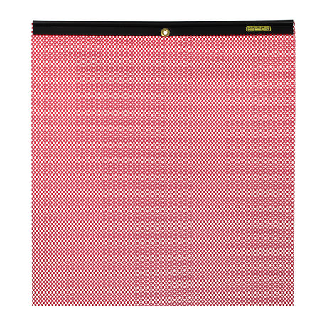 24"x 24" M-80 red warning flag