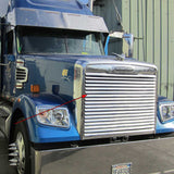 2011-2016 Freightliner Coronado Stainless Steel Grill Insert with 18 Louvers