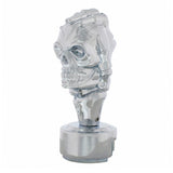 Chrome Thread-On Skull In Hand Gearshift Knob
