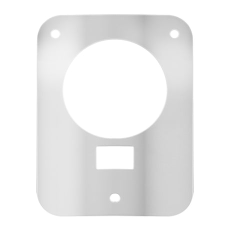 Stainless steel dome light cover for pete (variant 2)