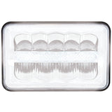 High Power LED Rectangular Headlight with Light Bar